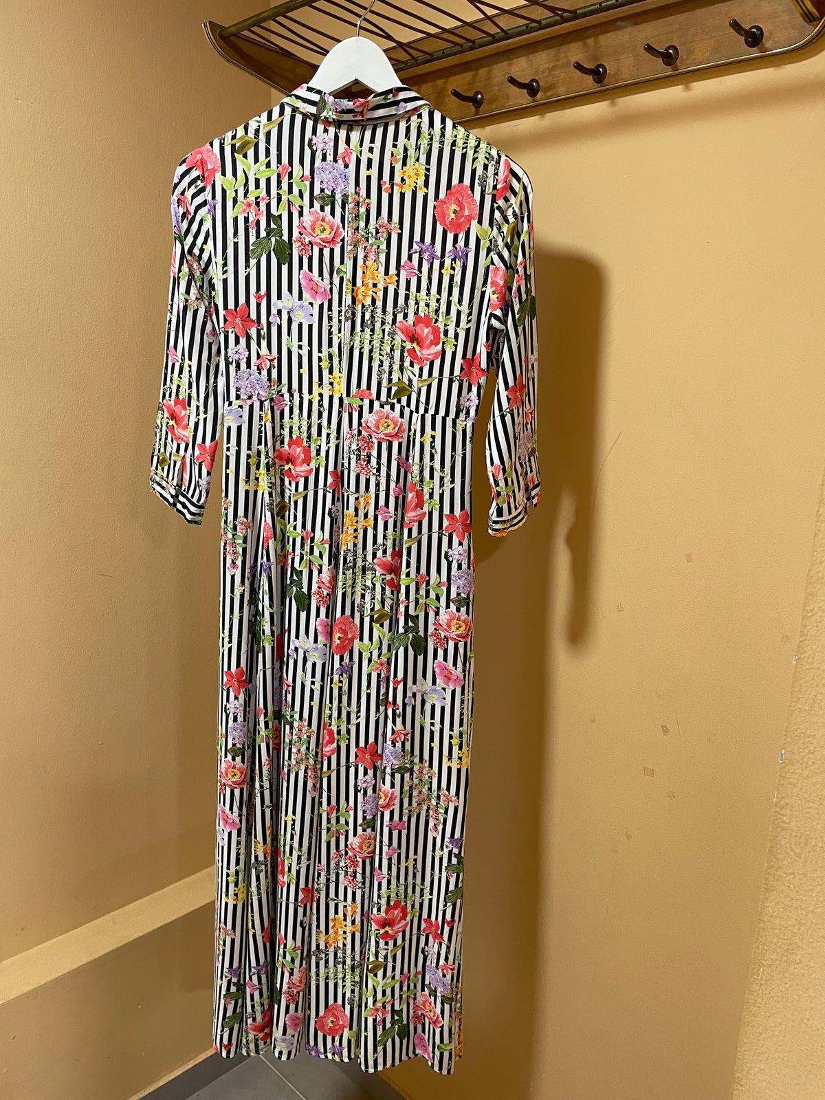 Maxi, Εμπριμέ Φόρεμα ZARA PREMIUM από Βισκόζη (XS)