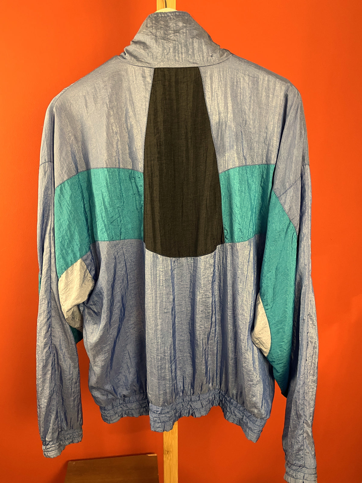 Vintage, 80s Τζάκετ PIERRE CARDIN σε Σιέλ χρώματα (Ανδρικό M - Γυναικείο L)