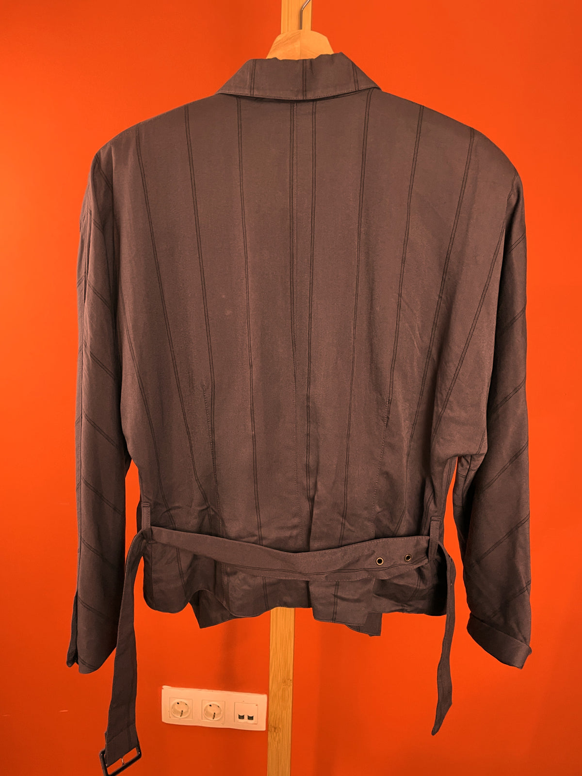 Vintage, Γυναικείο Σακάκι RADAR σε Μελιτζανί χρώμα (Medium)