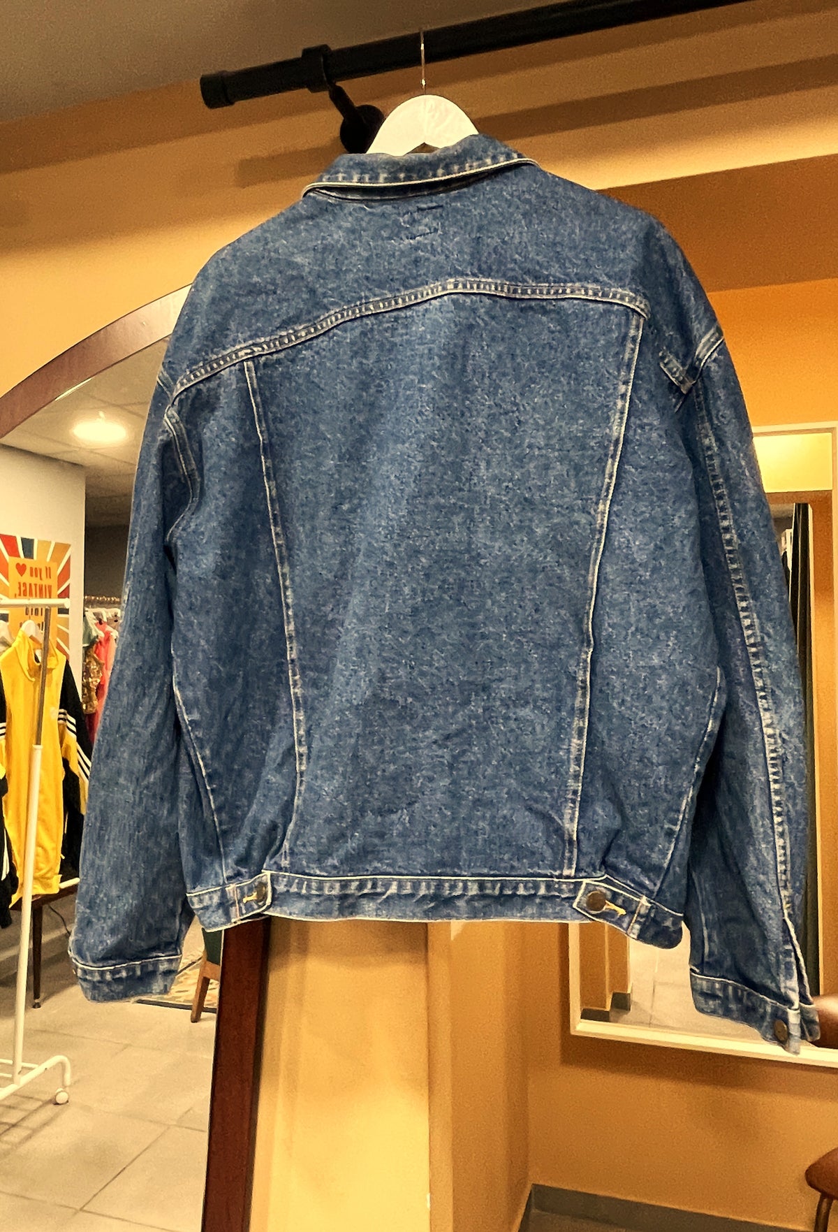 Ανδρικό Τζιν Τζάκετ LEE σε Κλασικό Denim (Oversized L)