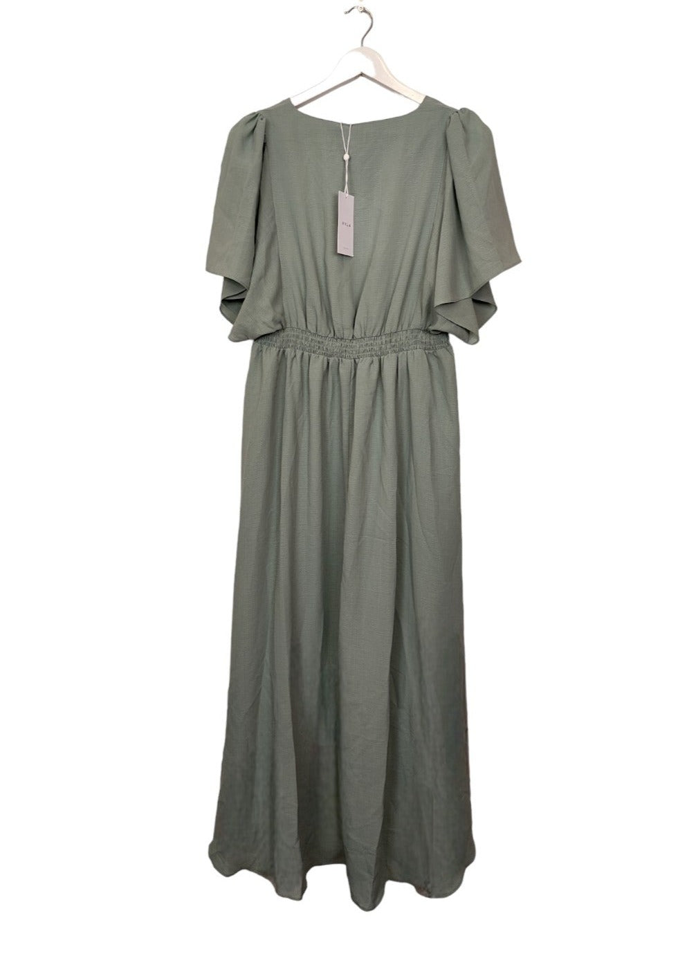 Outlet, Maxi Φόρεμα VILA σε Χακί Χρώμα (Medium)