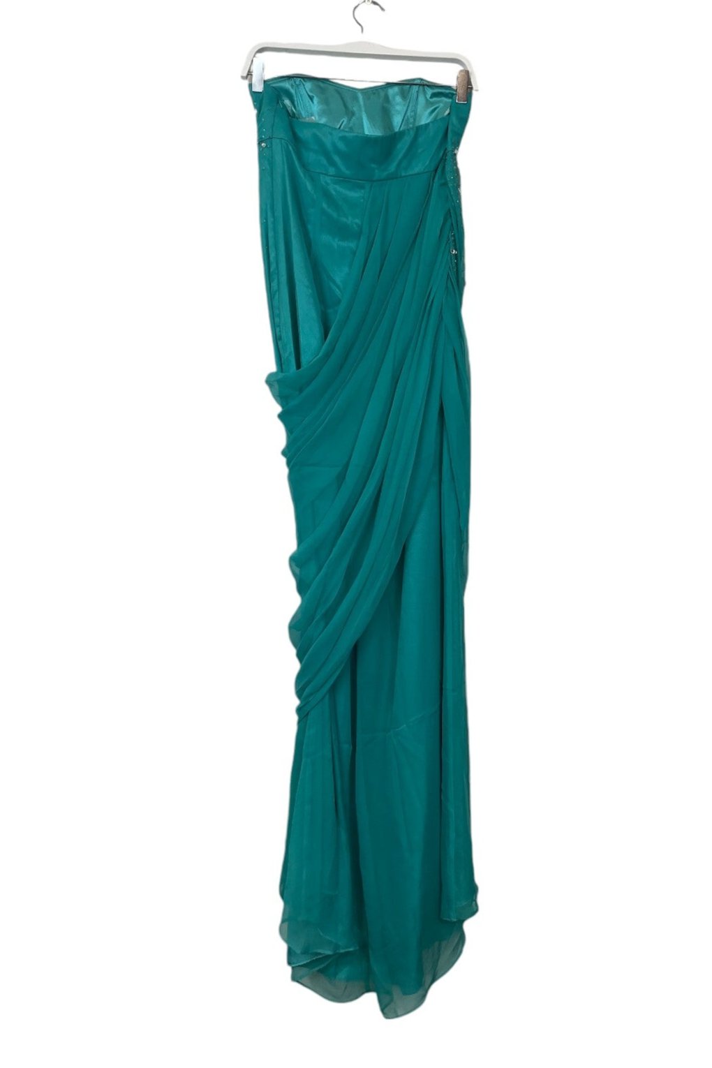 Stock, Αμπιγιέ, Maxi Φόρεμα JUMP APPAREL σε Βεραμάν χρώμα (Medium)