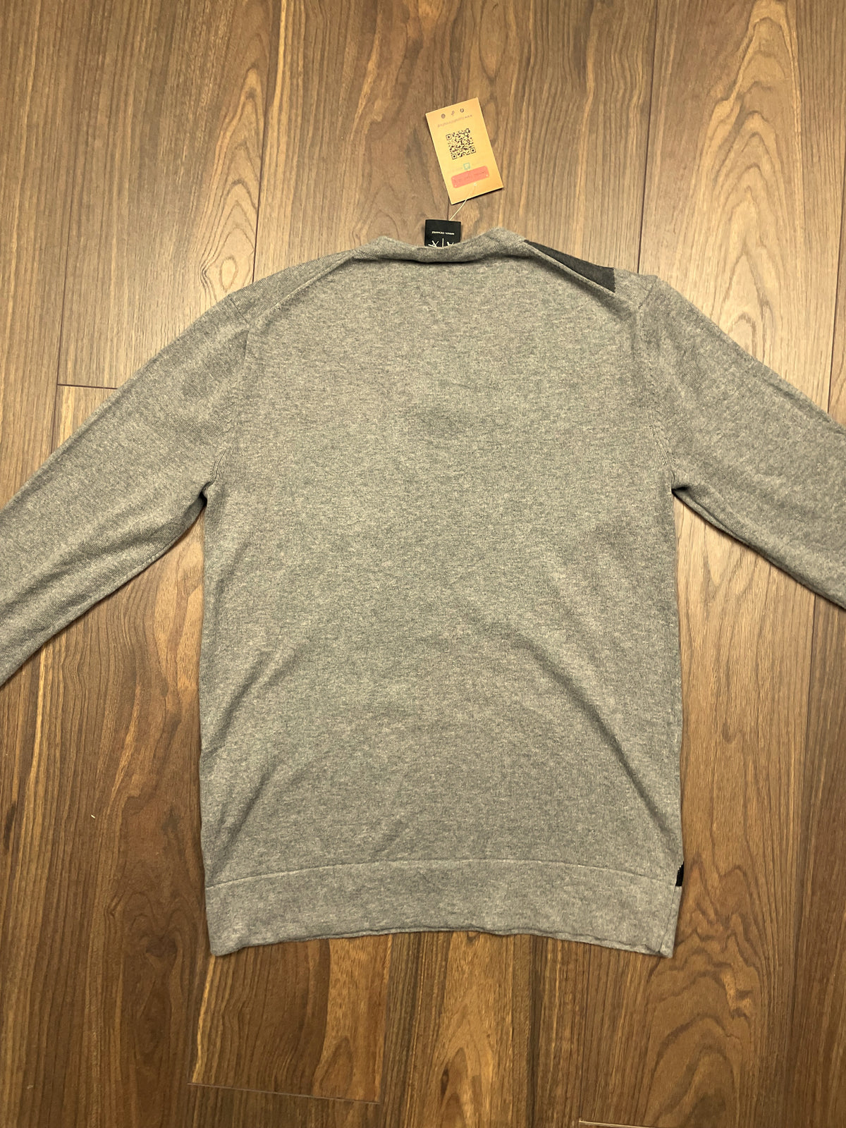 Γυναικεία Πλεκτή Μπλούζα / Λεπτό Πουλόβερ AX ARMANI Exchange σε Γκρι χρώμα (Άνετο M)