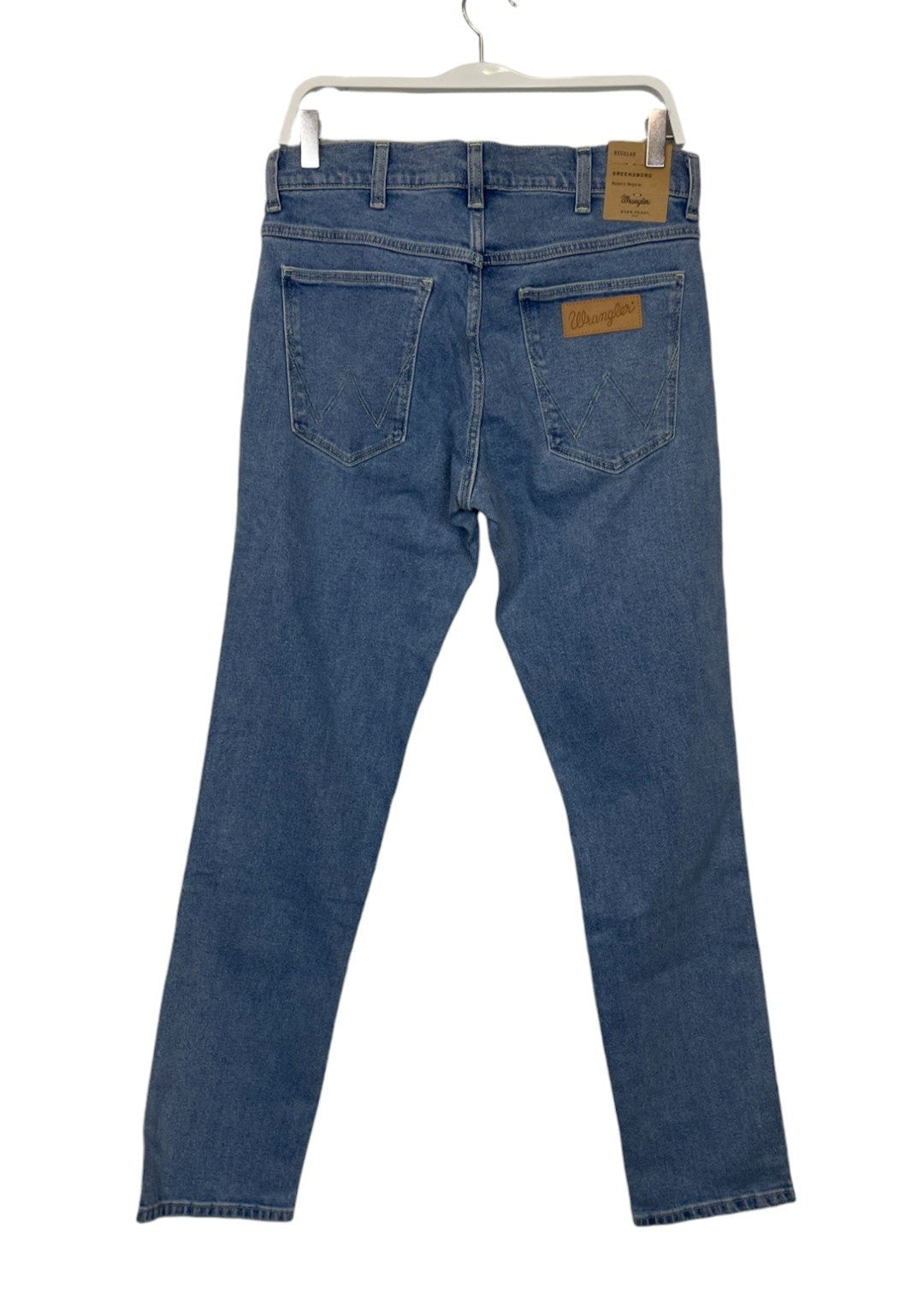 Stock, Aνδρικό Τζιν Παντελόνι WRANGLER σε Ανοιχτόχρωμο Denim (No. 31)