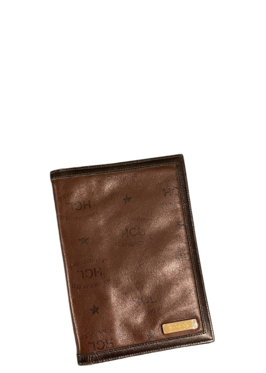Vintage, Δερμάτινο Πορτοφόλι HCL Handcrafted Leathergoods σε Σκούρο Καφέ χρώμα