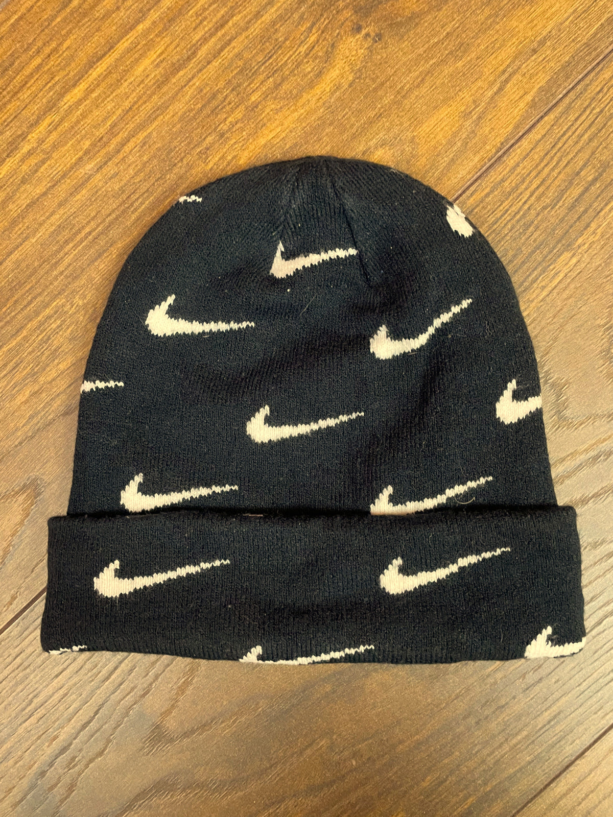 Παιδικός, Πλεκτός Σκούφος NIKE σε Μαύρο χρώμα