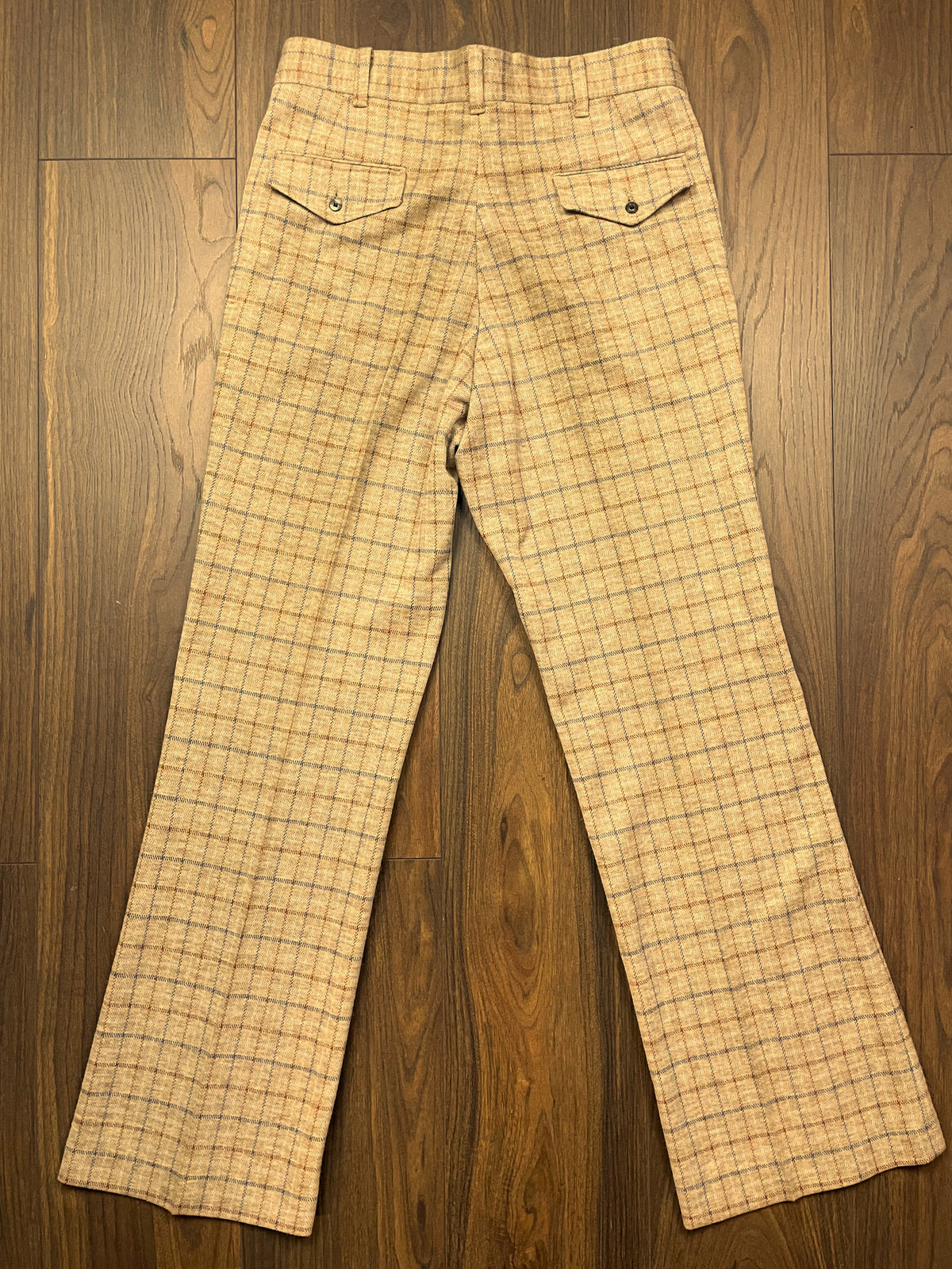 Vintage, Ανδρικό, Κλασικό Παντελόνι KINGS ROAD σε Καφέ / Μπεζ χρώμα (Medium)