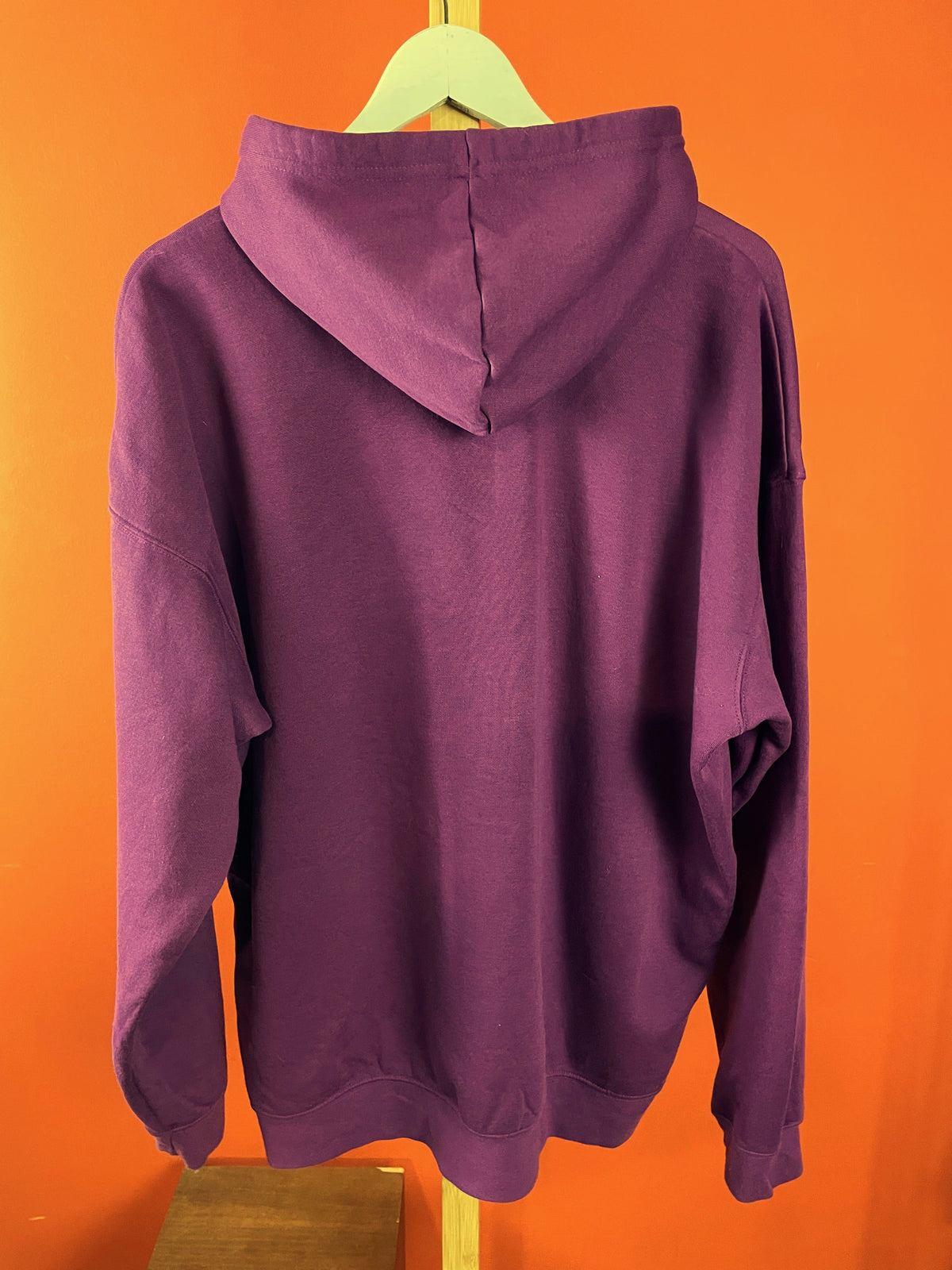 Oversized, Ανδρική Φούτερ Μπλούζα COLUMBIA σε Μωβ χρώμα (Καλύπτει και XL)
