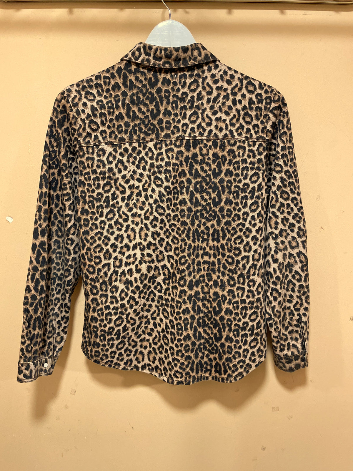 Animal Print Τζάκετ LITTLE PIECES σε Καφέ χρώμα (XS/S)