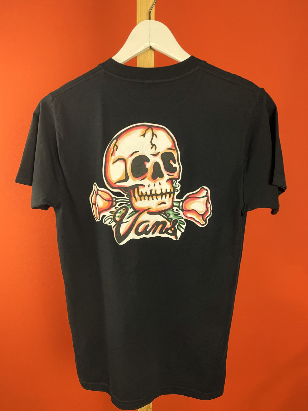 Κοντομάνικη, Γυναικεία Μπλούζα - T-Shirt VANS σε Μαύρο χρώμα (Γυναικείο M - Ανδρικό XS/S)