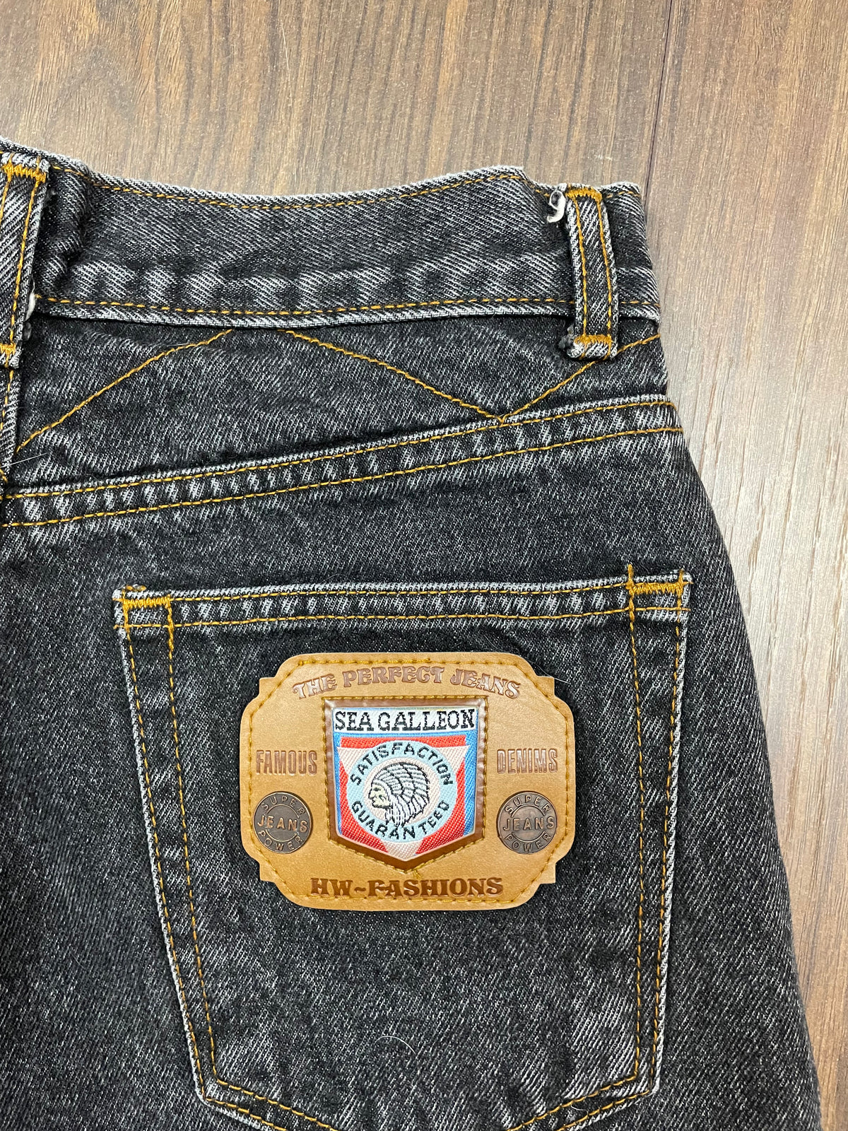 Γυναικείο Τζιν Παντελόνι SEA GALLEON σε Γκρι Denim (No 164-15yrs)