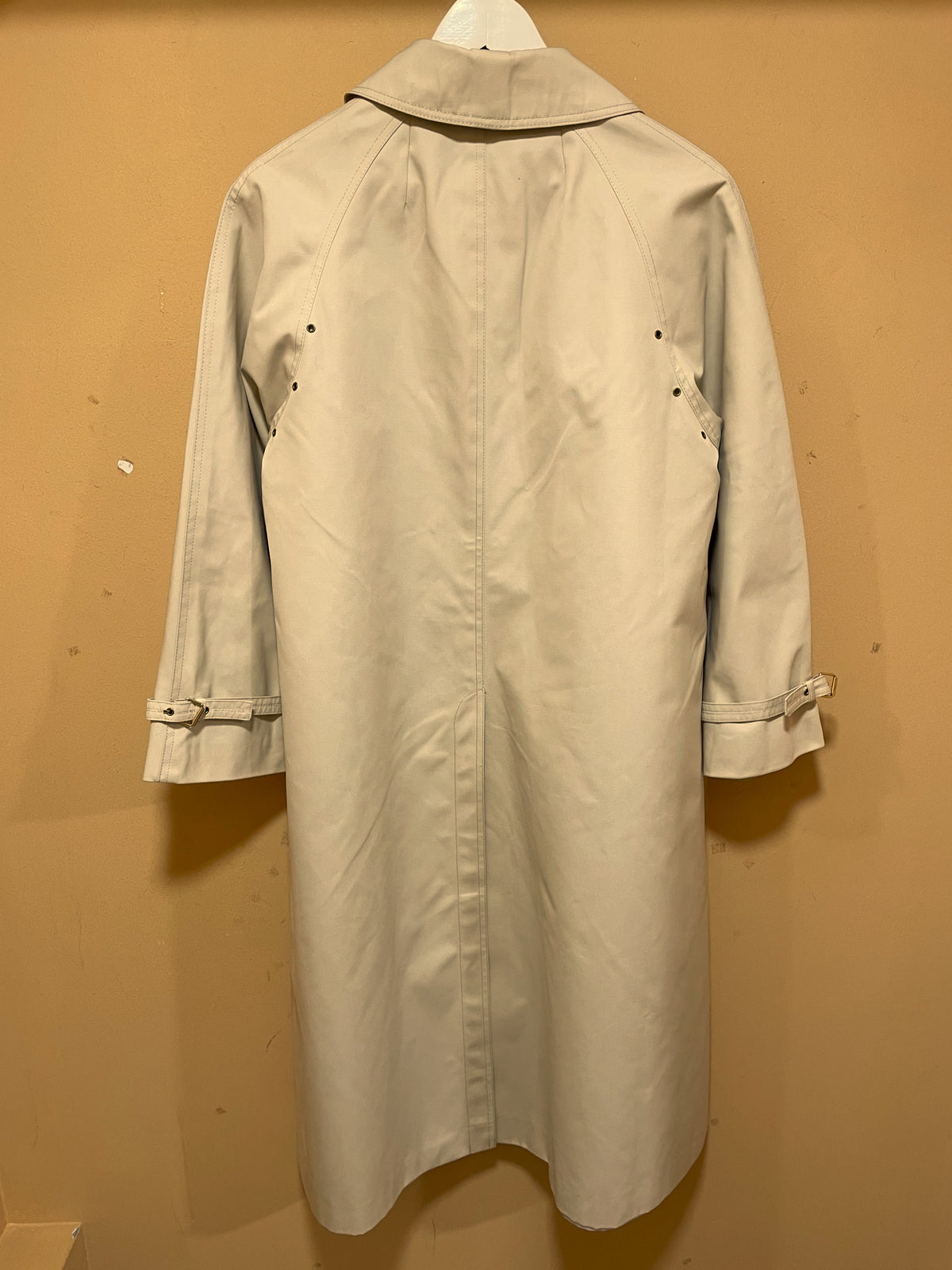 Vintage Γυναικεία Καπαρντίνα σε Μπεζ χρώμα (Άνετο Small)