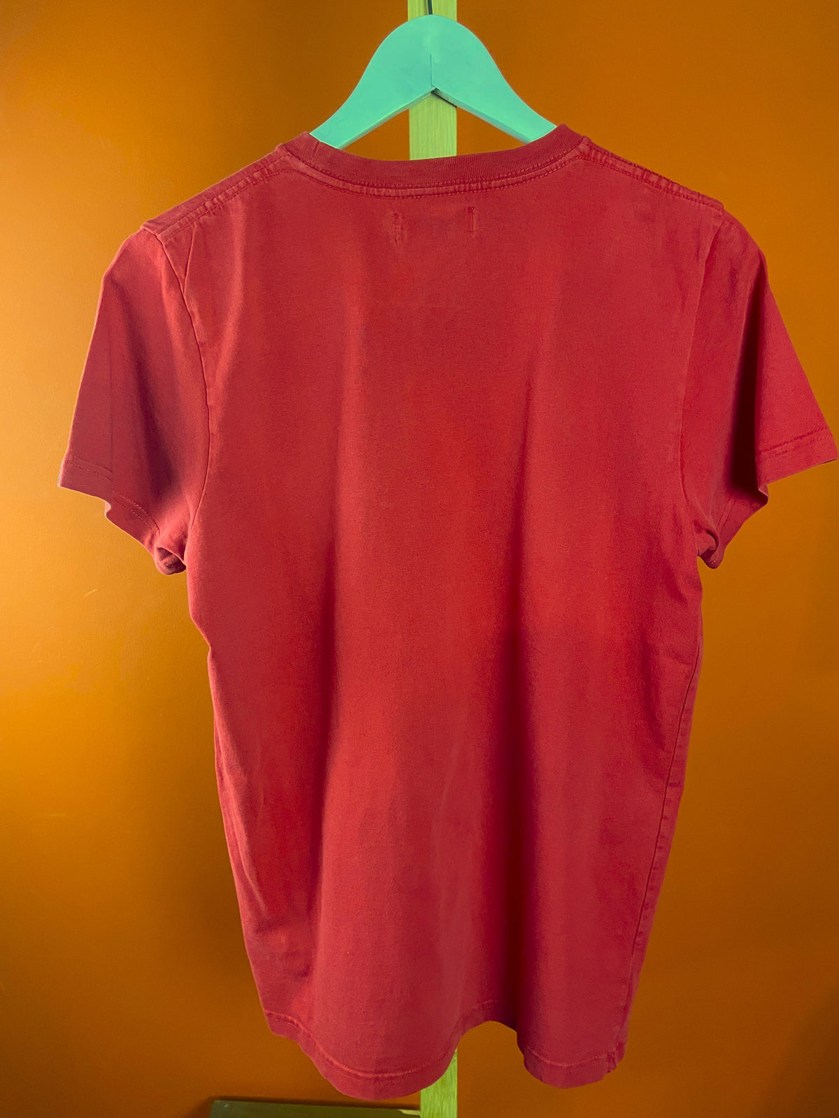 Γυναικείο T-Shirt ADIDAS σε Κόκκινο χρώμα (Medium)