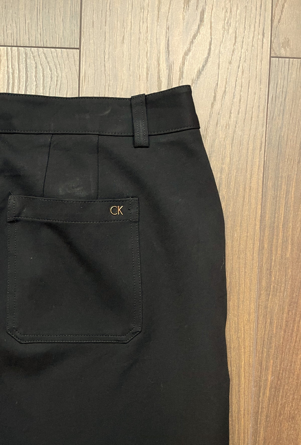 Ελαστικό Γυναικείο Παντελόνι CALVIN KLEIN σε Μαύρο χρώμα (18W - XL/2XL)