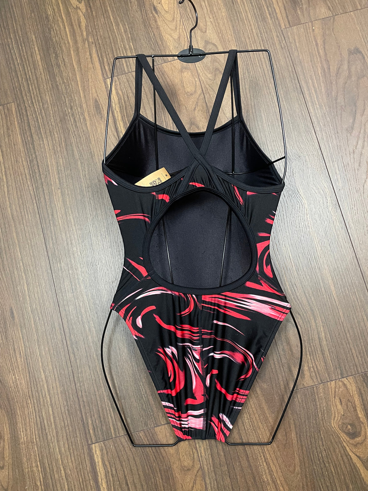 Stock, Εμπριμέ, Ολόσωμο Γυναικείο Μαγιό SPEEDO σε Μαύρο χρώμα (XS)