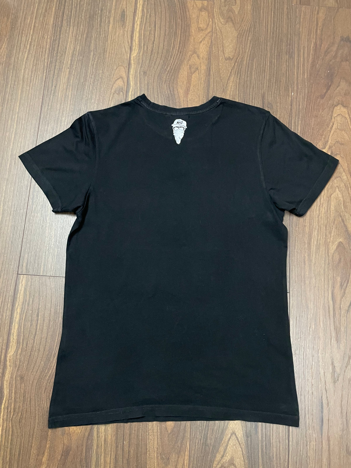 Ανδρική Κοντομάνικη Μπλούζα - T-Shirt MB σε Μαύρο χρώμα (Small)