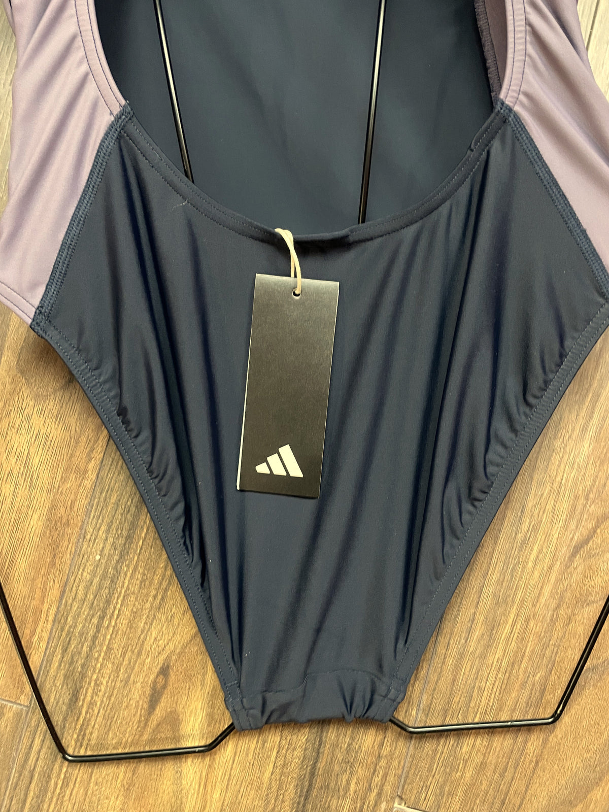 Stock, Ολόσωμο Γυναικείο Μαγιό ADIDAS σε Blue Black χρώμα (XS - 6)