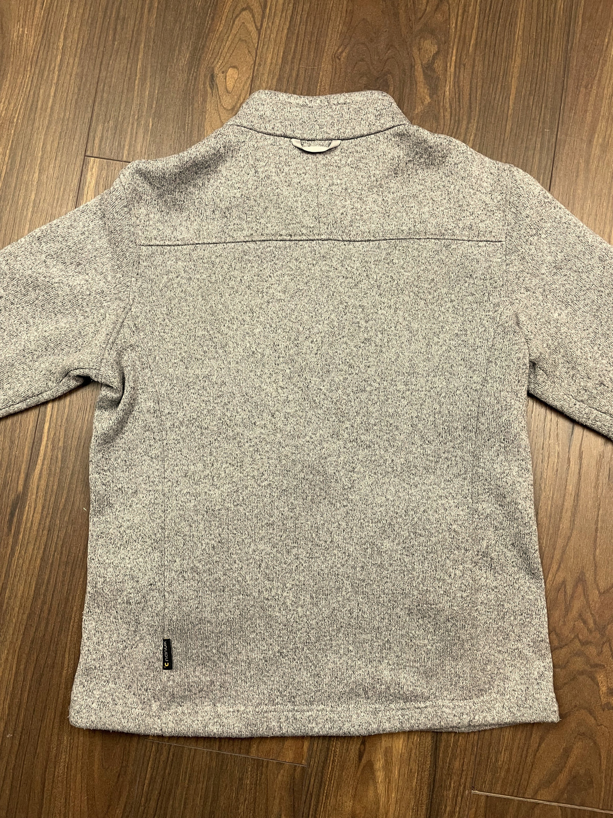 Πλεκτή Ανδρική Ζακέτα JACK WOLFSKIN σε Γκρι χρώμα (Large)