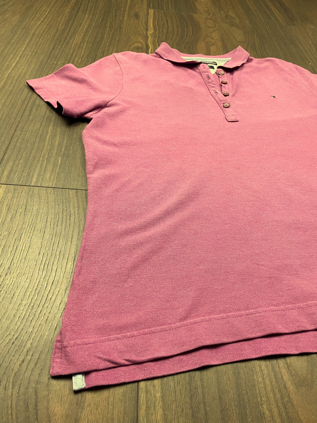 Γυναικεία Μπλούζα / T-Shirt TOMMY HILFIGER σε Σάπιο Μήλο (Medium)