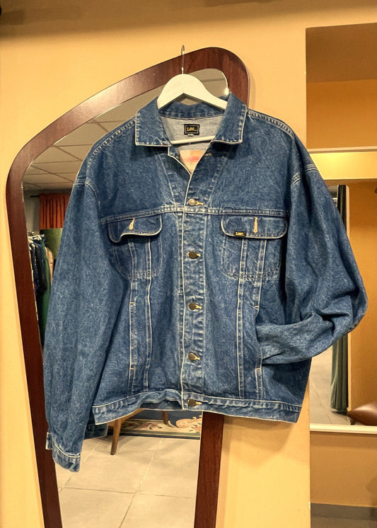 Ανδρικό Τζιν Τζάκετ LEE σε Κλασικό Denim (Oversized L)