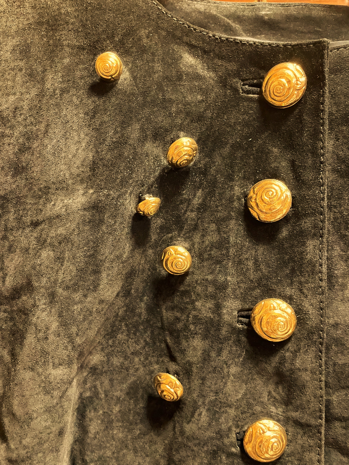 UNIQUE ITEM: Stock Vintage, Δερμάτινο Crop Τζάκετ YUPPIE σε Μαύρο χρώμα (Medium)