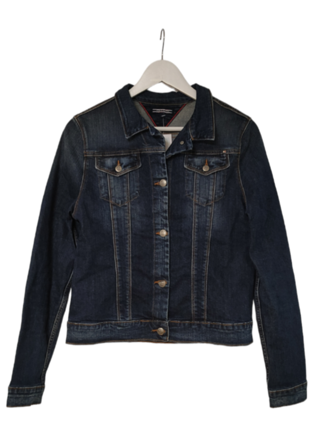 Γυναικείο Τζιν Τζάκετ TOMMY HILFIGER σε Μπλε Χρώμα (Small)