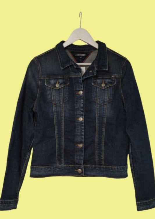 Γυναικείο Τζιν Τζάκετ TOMMY HILFIGER σε Μπλε Χρώμα (Small)