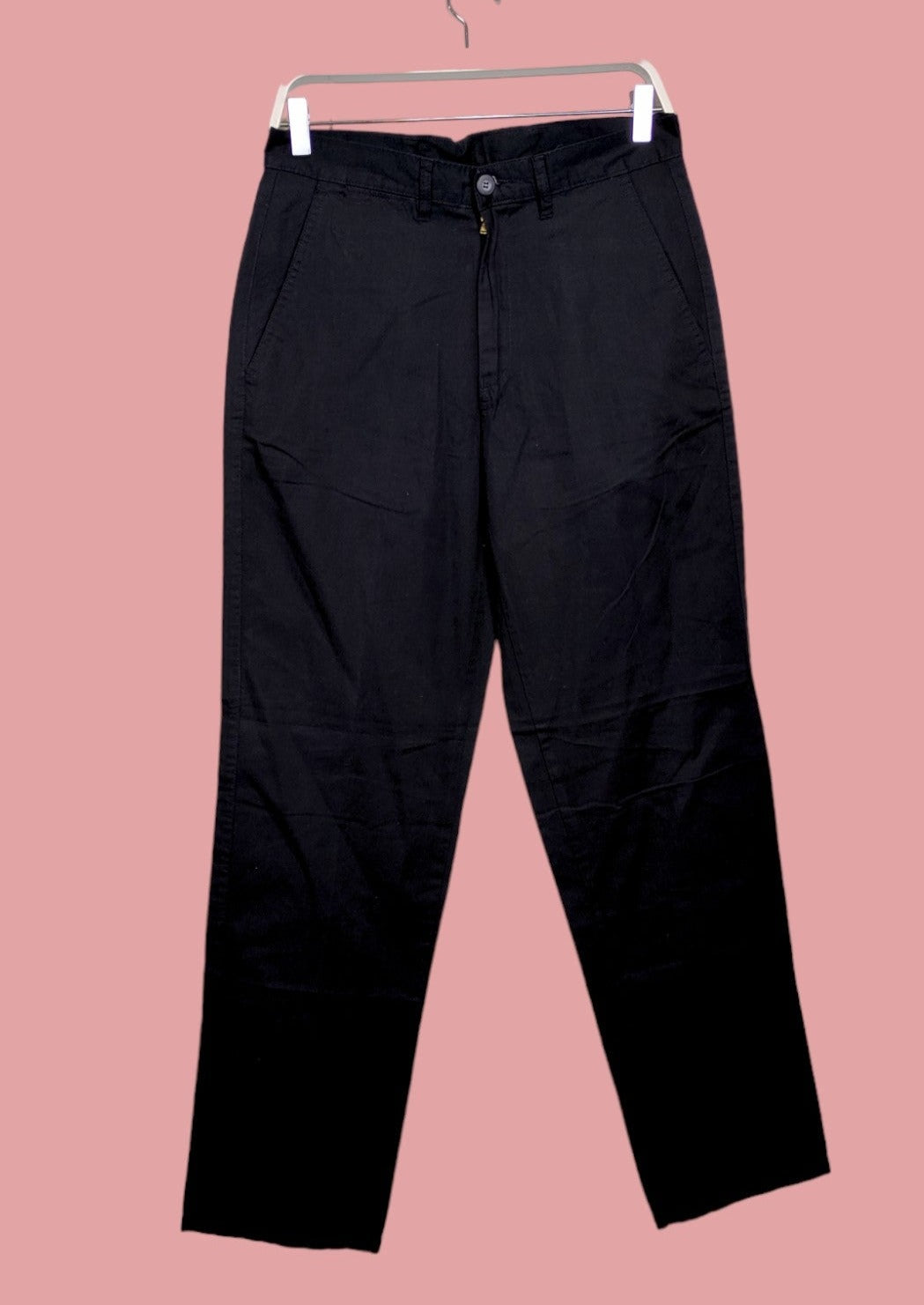 Stock, Ανδρικό Παντελόνι LONDON HEART σε Blue-Black Χρώμα (No 44-Ιταλικό)