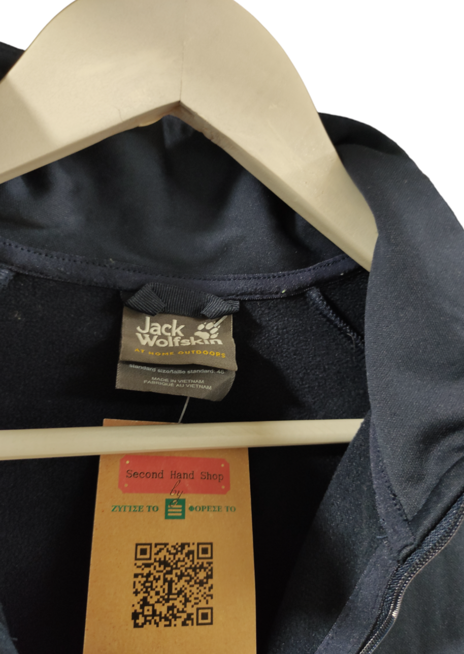 Γυναικεία, Αθλητική Ζακέτα JACK WOLFSKIN σε Σκούρο Μπλε χρώμα (Large)