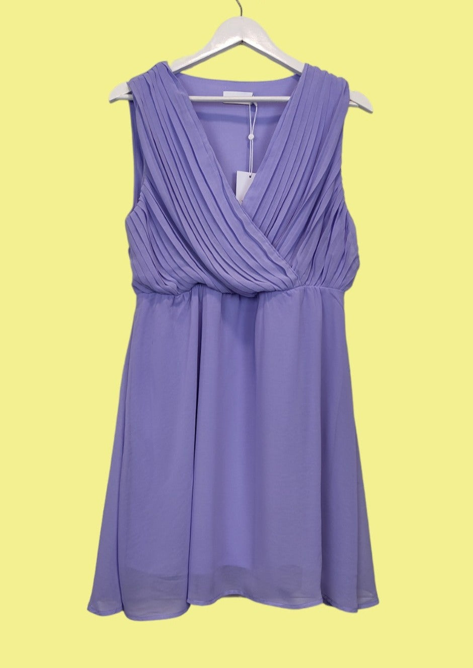 Outlet, Μίνι Φόρεμα VILA σε Παλ Μωβ χρώμα (Medium)
