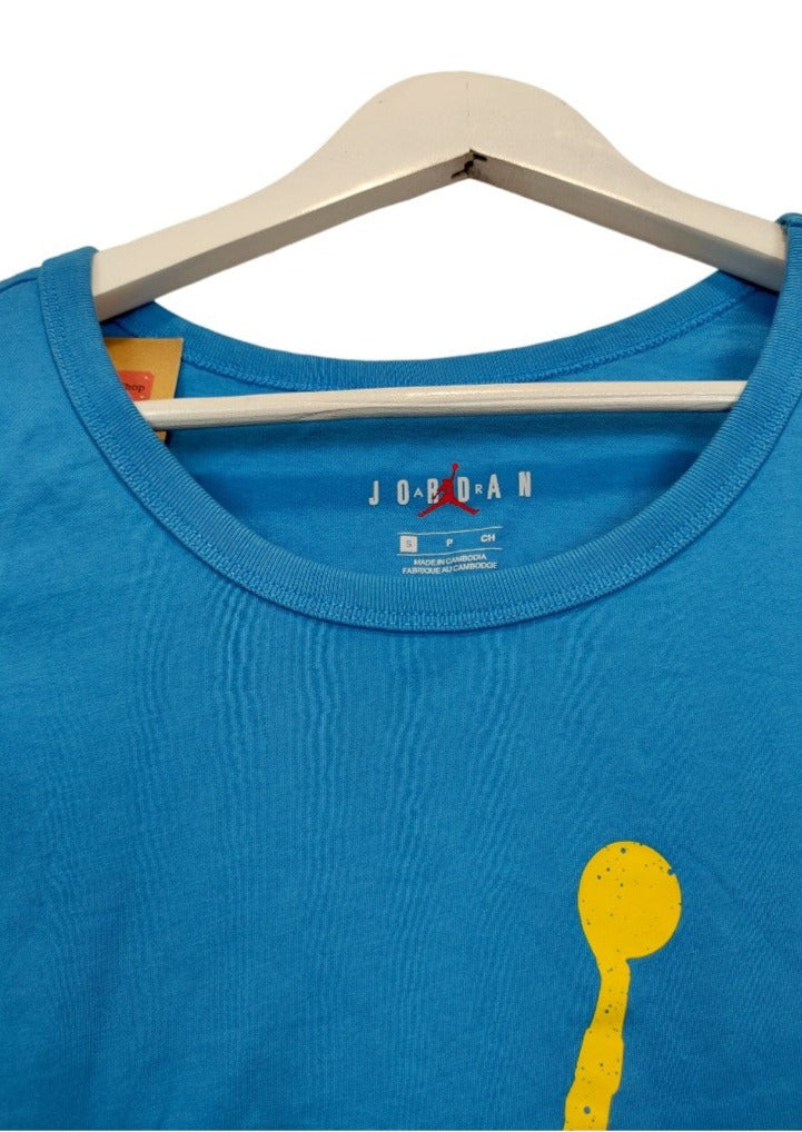 Αμάνικη, Ανδρική Μπλούζα NIKE JORDAN σε Μπλε Χρώμα (Small)
