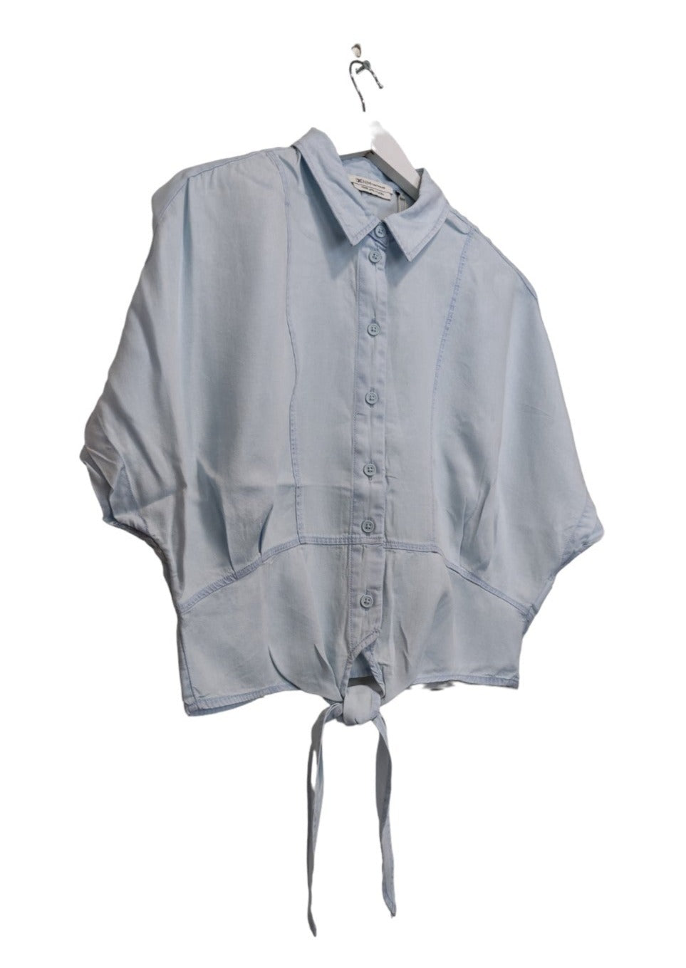 Outlet, Γυναικείο Πουκάμισο TOM TAILOR σε Γαλάζιο χρώμα (Small)