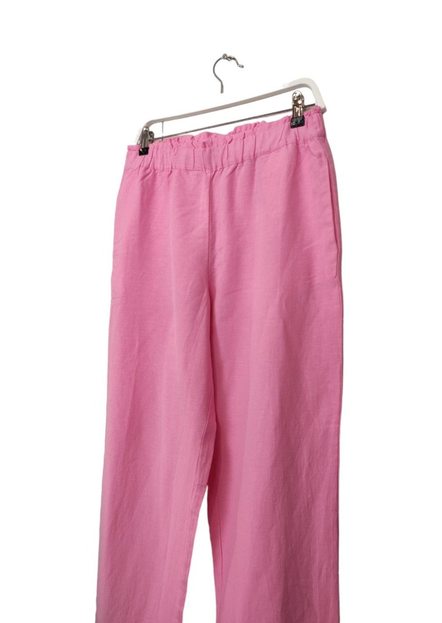 Outlet, Γυναικεία Παντελόνα VILA σε Ροζ χρώμα (Medium)