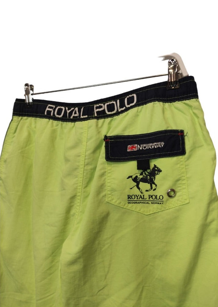 Ανδρικό Μαγιό ROYAL POLO σε Λαχανί χρώμα (M/L)
