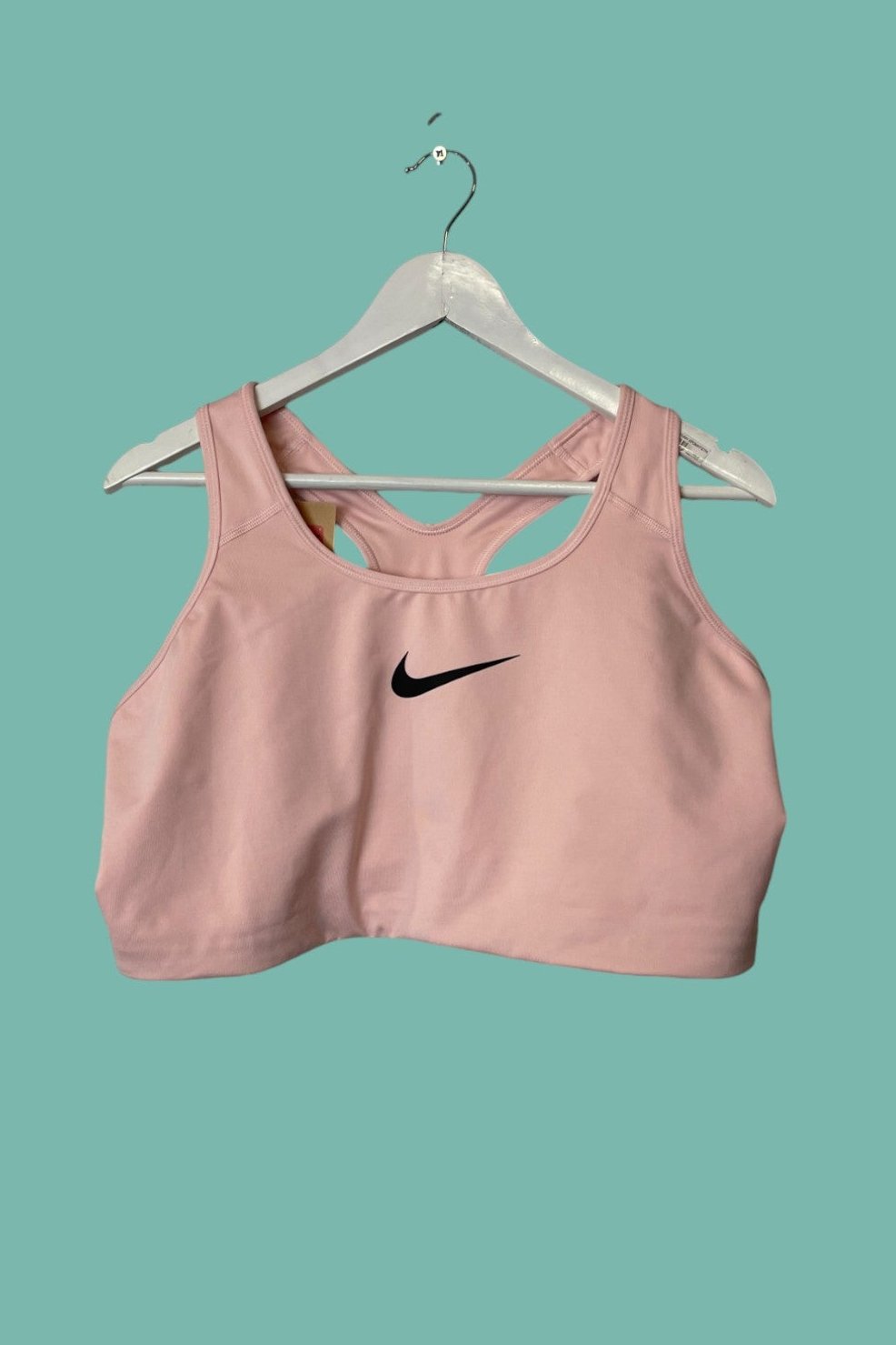 Γυναικείο Αθλητικό Μπουστάκι NIKE σε Παλ Ροζ χρώμα (2XL)