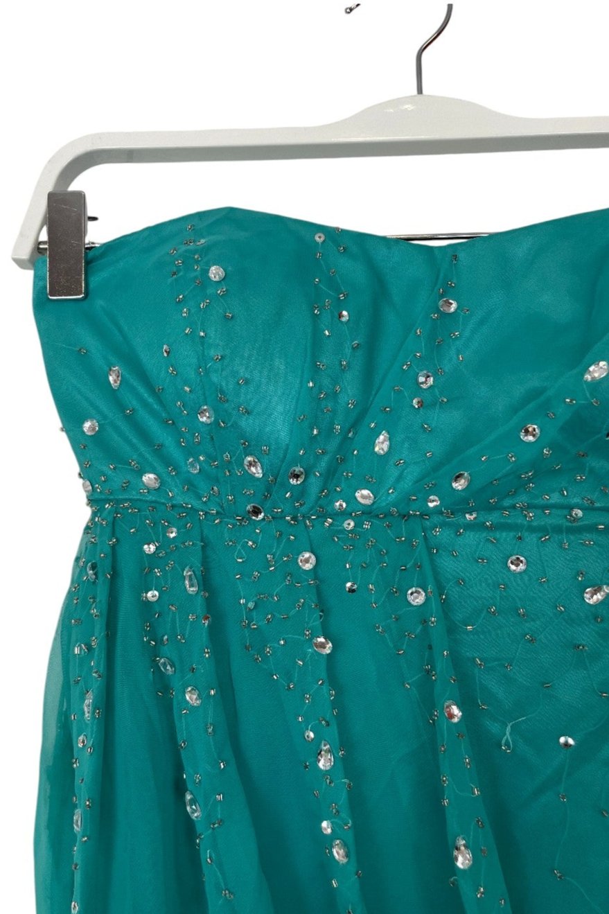 Stock, Αμπιγιέ, Maxi Φόρεμα JUMP APPAREL σε Βεραμάν χρώμα (Medium)
