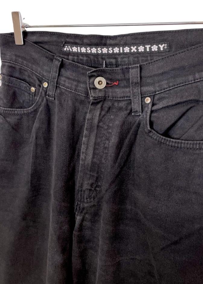 Mom Style, Γυναικείο Τζιν Παντελόνι MISS SIXTY σε Μαύρο χρώμα (Νο. 30)