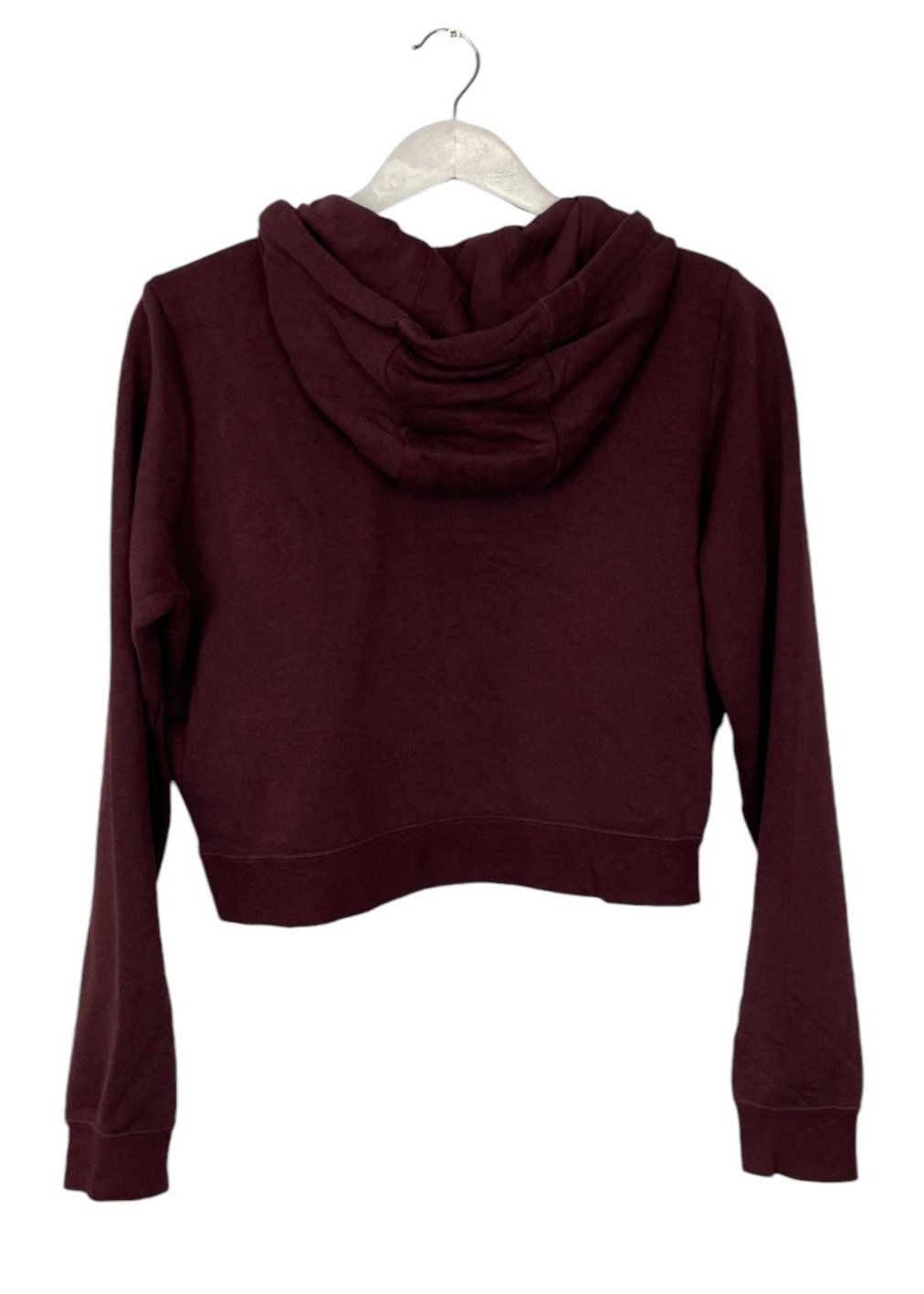 Γυναικεία Φούτερ Crop Top Μπλούζα NIKE σε Μπορντώ χρώμα (Medium)