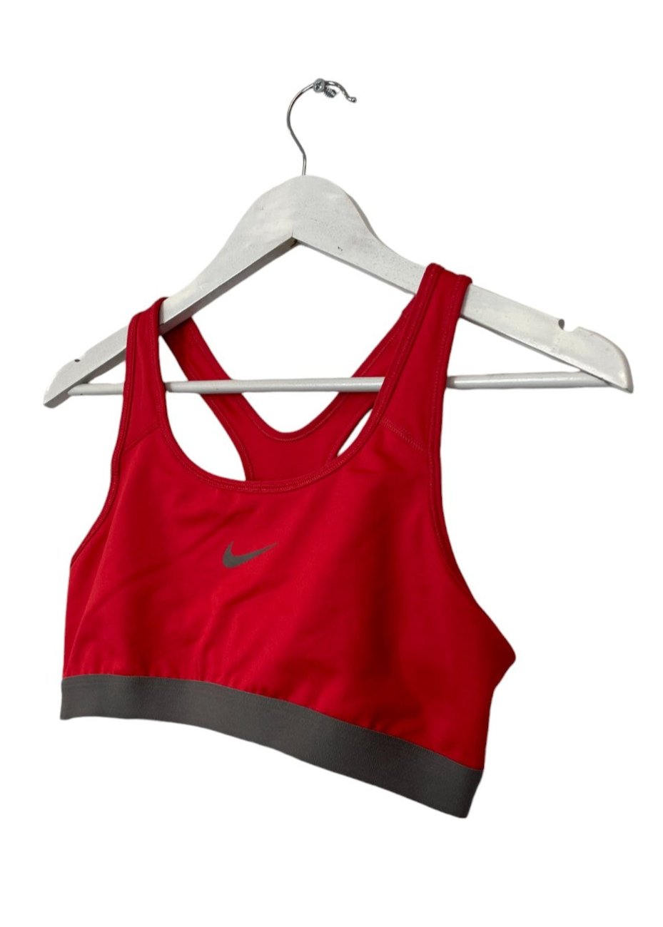 Γυναικείο Αθλητικό Μπουστάκι NIKE σε Κόκκινο χρώμα (Medium)