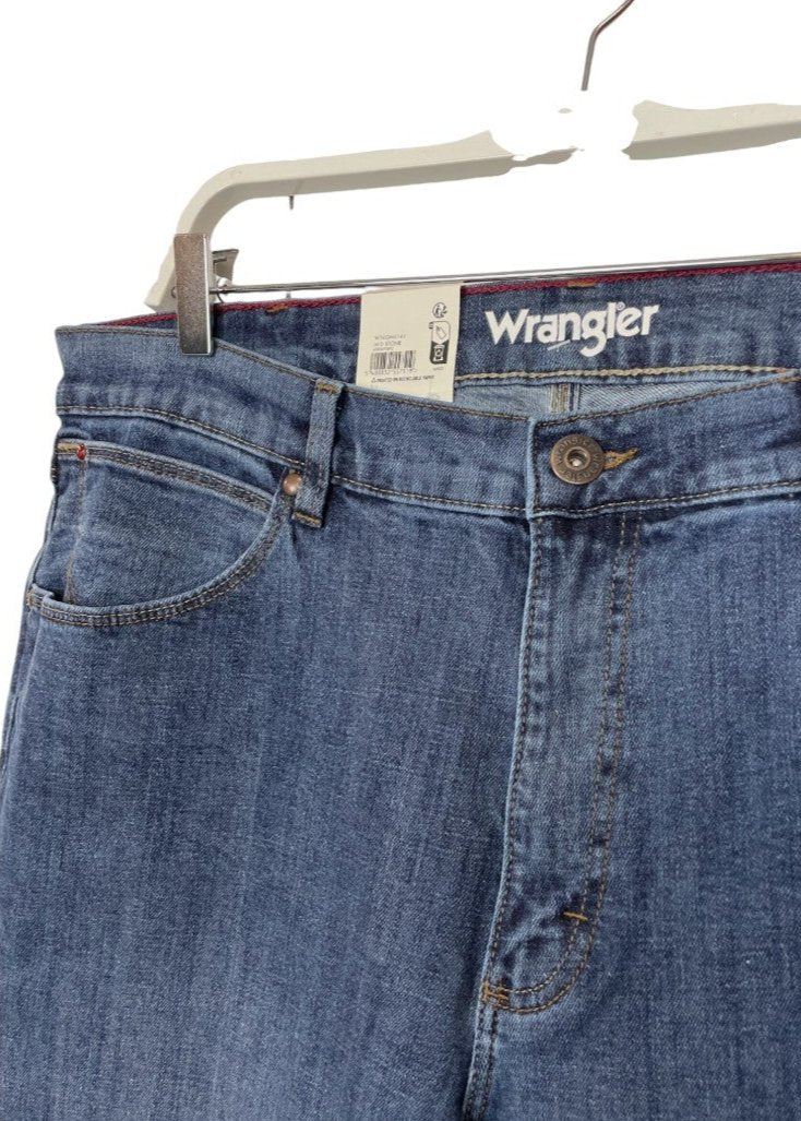Stock, Aνδρικό Τζιν Παντελόνι WRANGLER σε Κλασικό Denim χρώμα (No. 36)