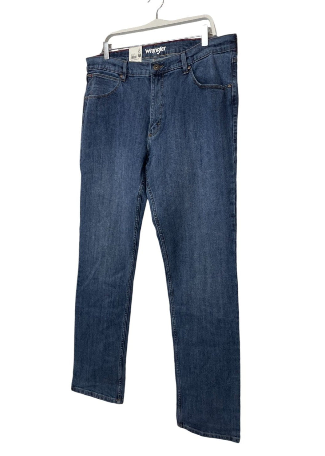 Stock, Aνδρικό Τζιν Παντελόνι WRANGLER σε Κλασικό Denim χρώμα (No. 36)