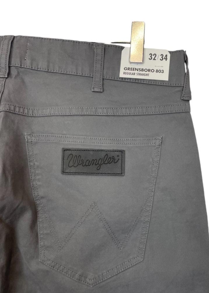 Stock, Aνδρικό Παντελόνι WRANGLER σε Ποντικί χρώμα (No. 32)