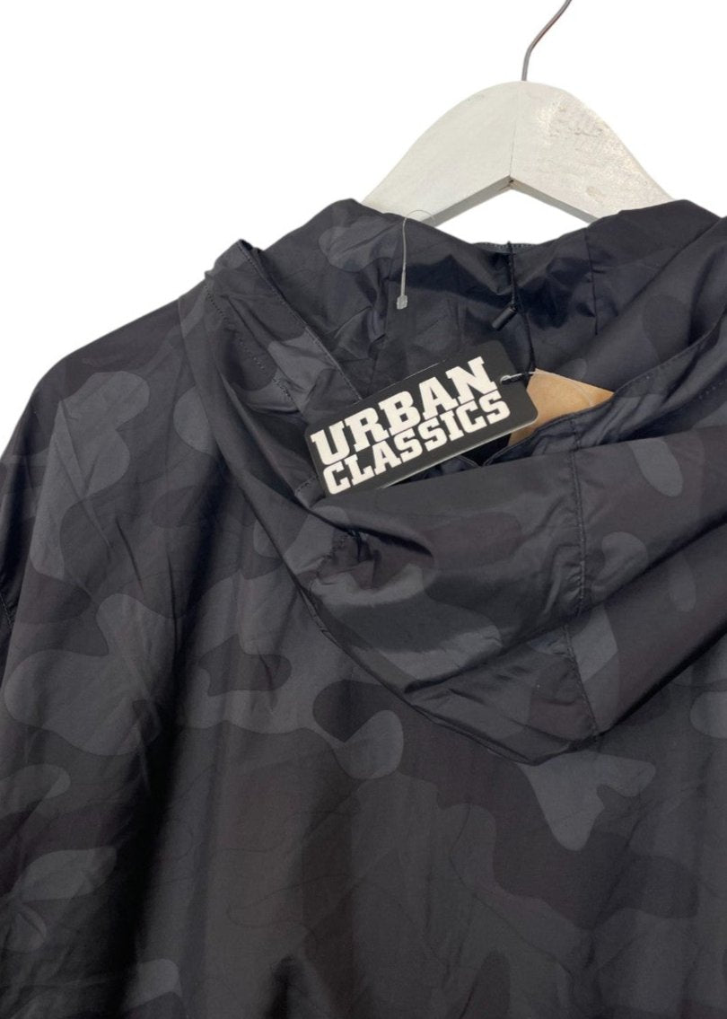 Stock, Ανδρικό, Αντιανεμικό Jacket URBAN CLASSICS σε χρώματα Παραλλαγής (Small)