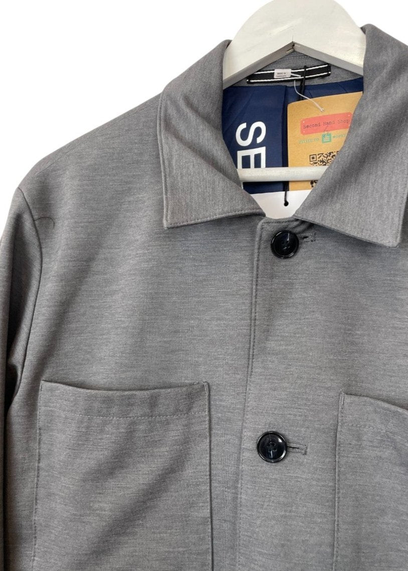 Stock, Ανδρικό Σακάκι SELECTED/HOMME σε Γκρι χρώμα (Small/ Νο. 46)