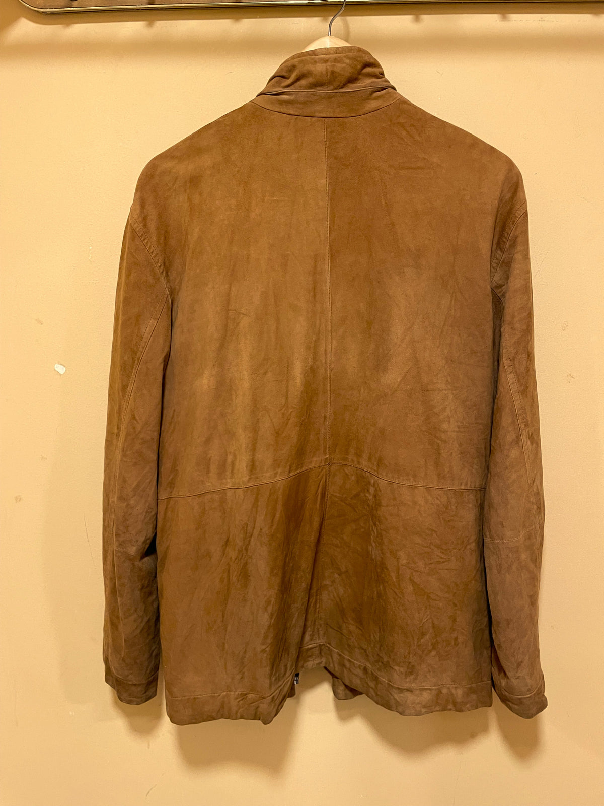 Δερμάτινο / Σουέτ Ανδρικό Τζάκετ PETER FITCH Finest Leatherwear σε Καφέ χρώμα (M/L)