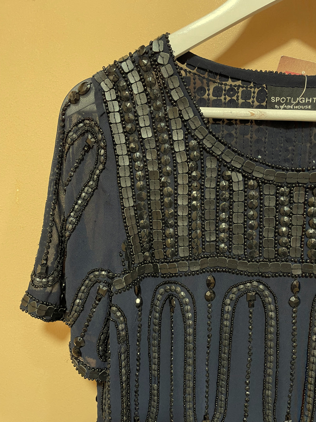 Αμπιγιέ Μπλούζα SPOTLIGHT σε Blue Black χρώμα (Medium)