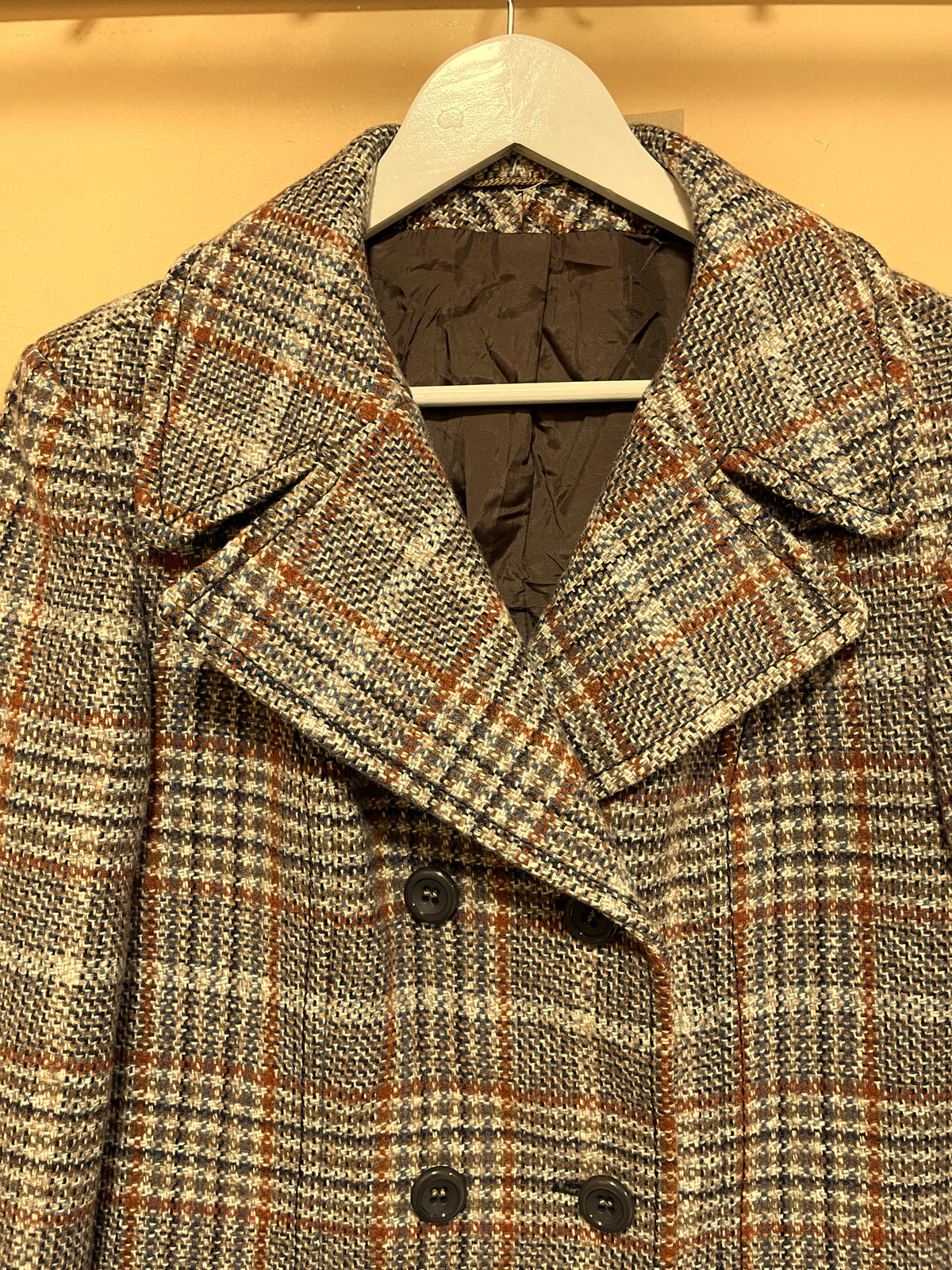 Vintage Γυναικείο Παλτό KK MODELL σε Καφέ / Κεραμιδί χρώμα (Medium)