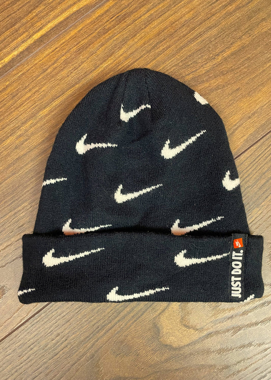 Παιδικός, Πλεκτός Σκούφος NIKE σε Μαύρο χρώμα
