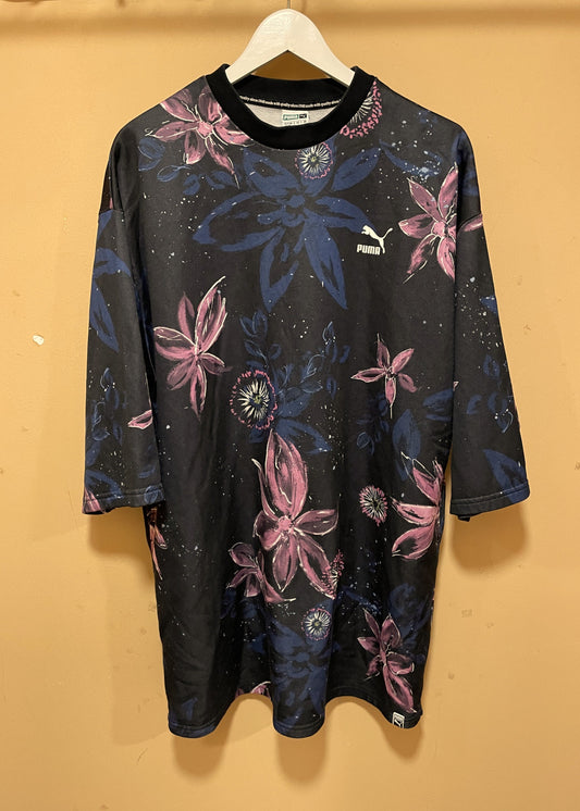Oversized Γυναικεία Φούτερ Μπλούζα PUMA με τσέπες (XL)