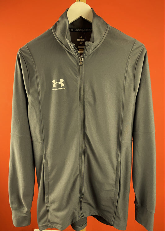 Ανδρική Αθλητική Ζακέτα UNDER ARMOUR Fitted σε Γκρι χρώμα (Εφαρμοστό M / Άνετο S)